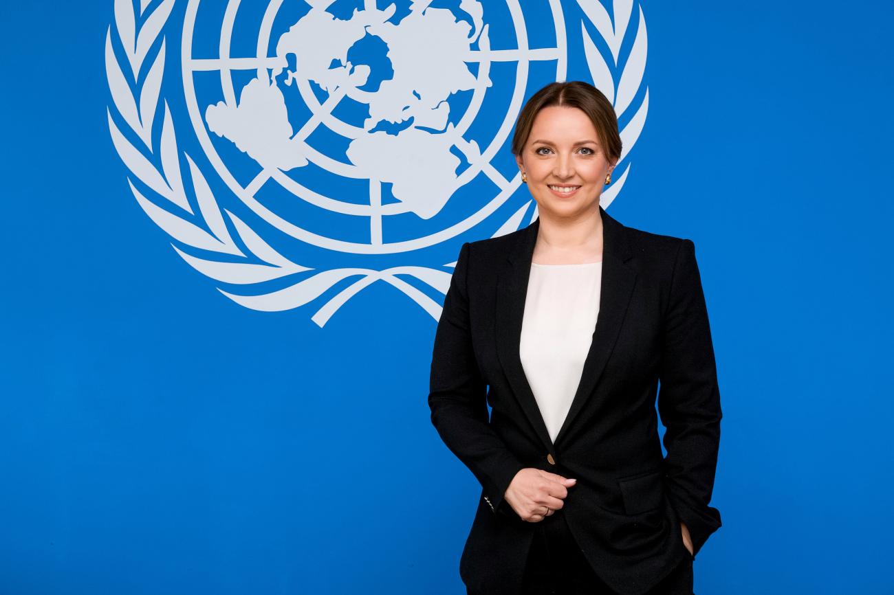 UN Resident Coordinator Joanna Kazana-Wisniowiecki