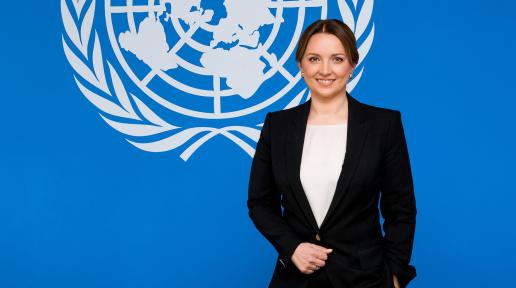 UN Resident Coordinator Joanna Kazana-Wisniowiecki