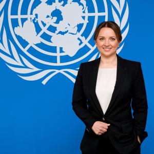 UN Resident Coordinator Joanna Kazana